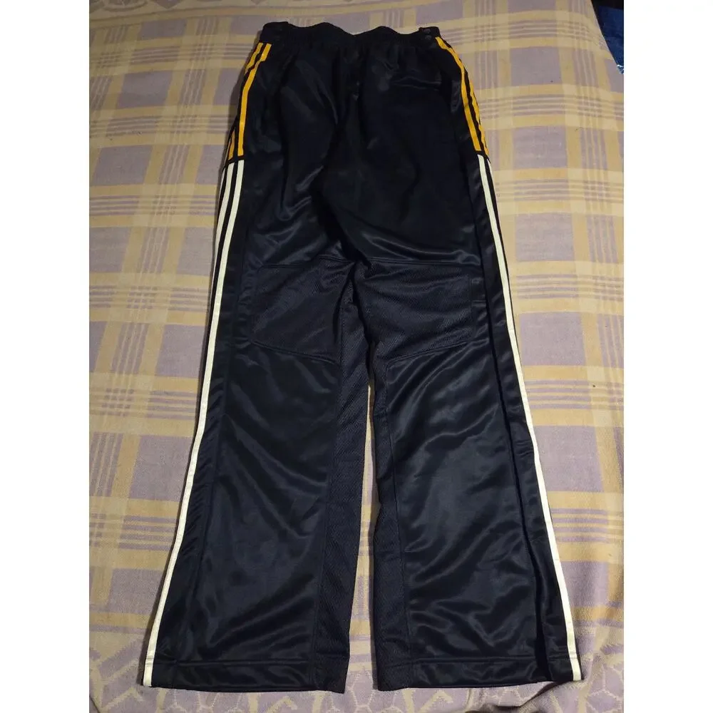 Vintage Adidas Pants Mens XXL Blue Tearaway Snap Breakaway Pacers 2XL Team Issue